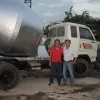 Xe bồn trộn bê tông